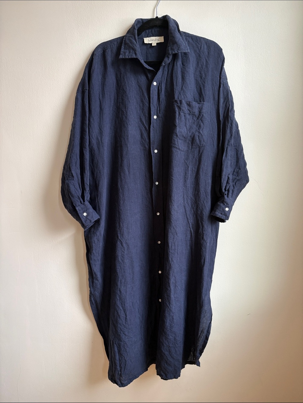 Mamène Navy Blue Florence Dress